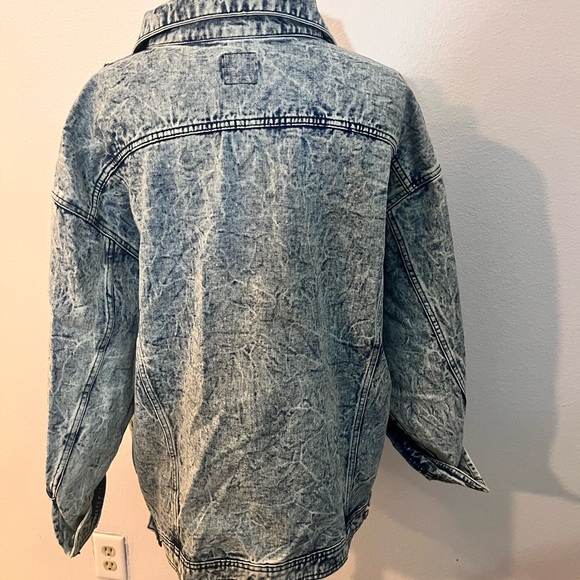 Wild Fable Vintage Wash 90’s utility jean jacket - Picture 5 of 6